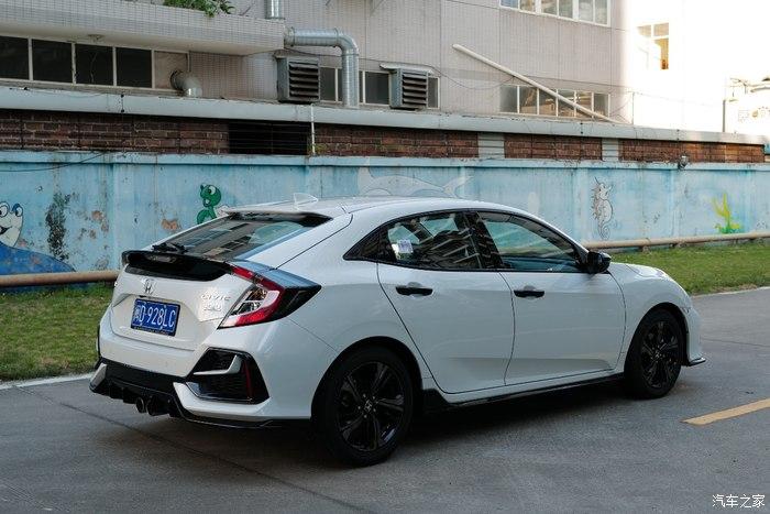 一日本田终身本田本田思域两厢手动版提车