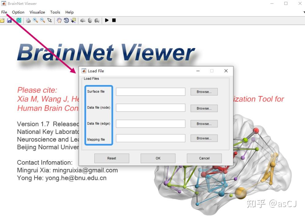 Brainnet Atlas BrainNet Viewer--脑连接组可视化工具 - 知乎
