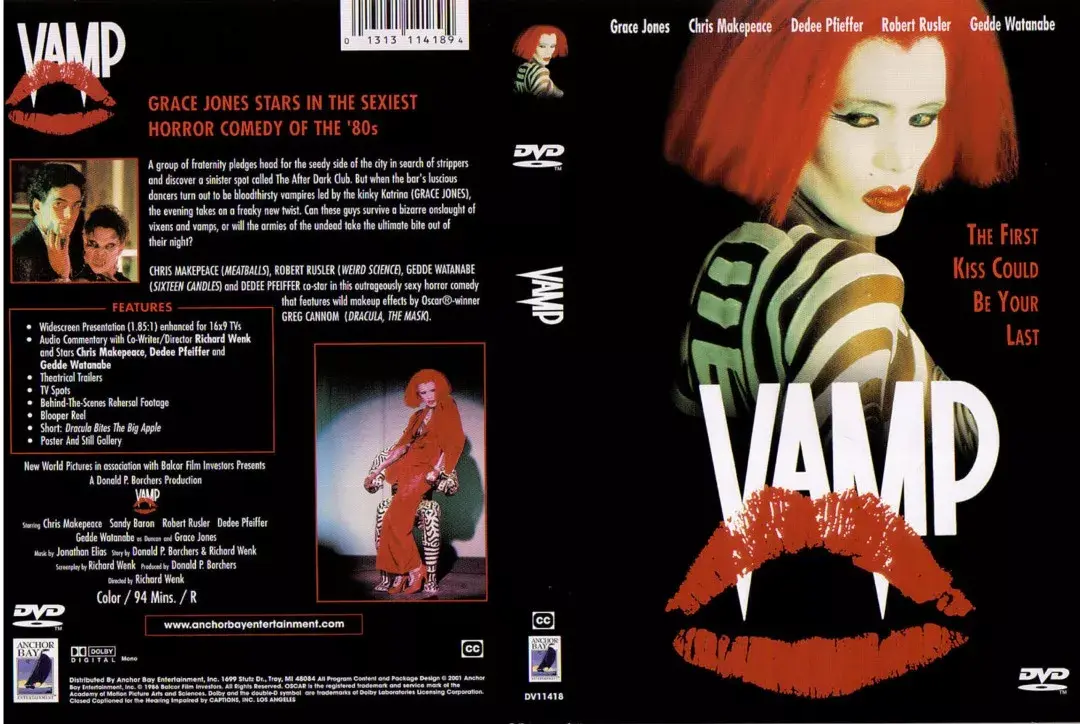 穿梭猛鬼城 vamp (1986)导演: 理查德·温克主演: 格蕾丝·琼斯