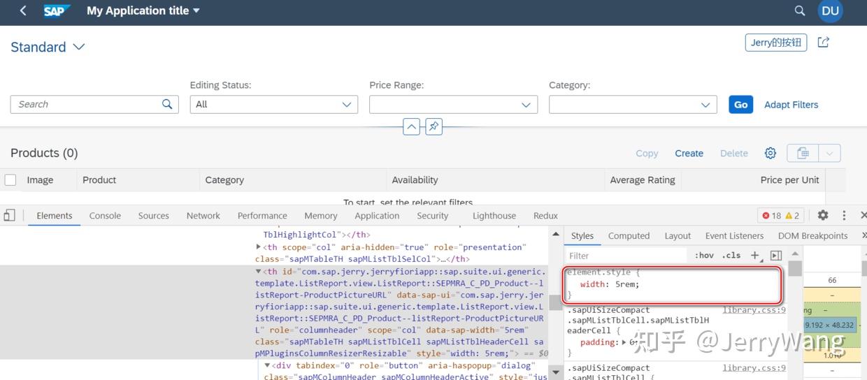 SAP Fiori Elements 里 Smart Table column 的宽度问题 - 知乎