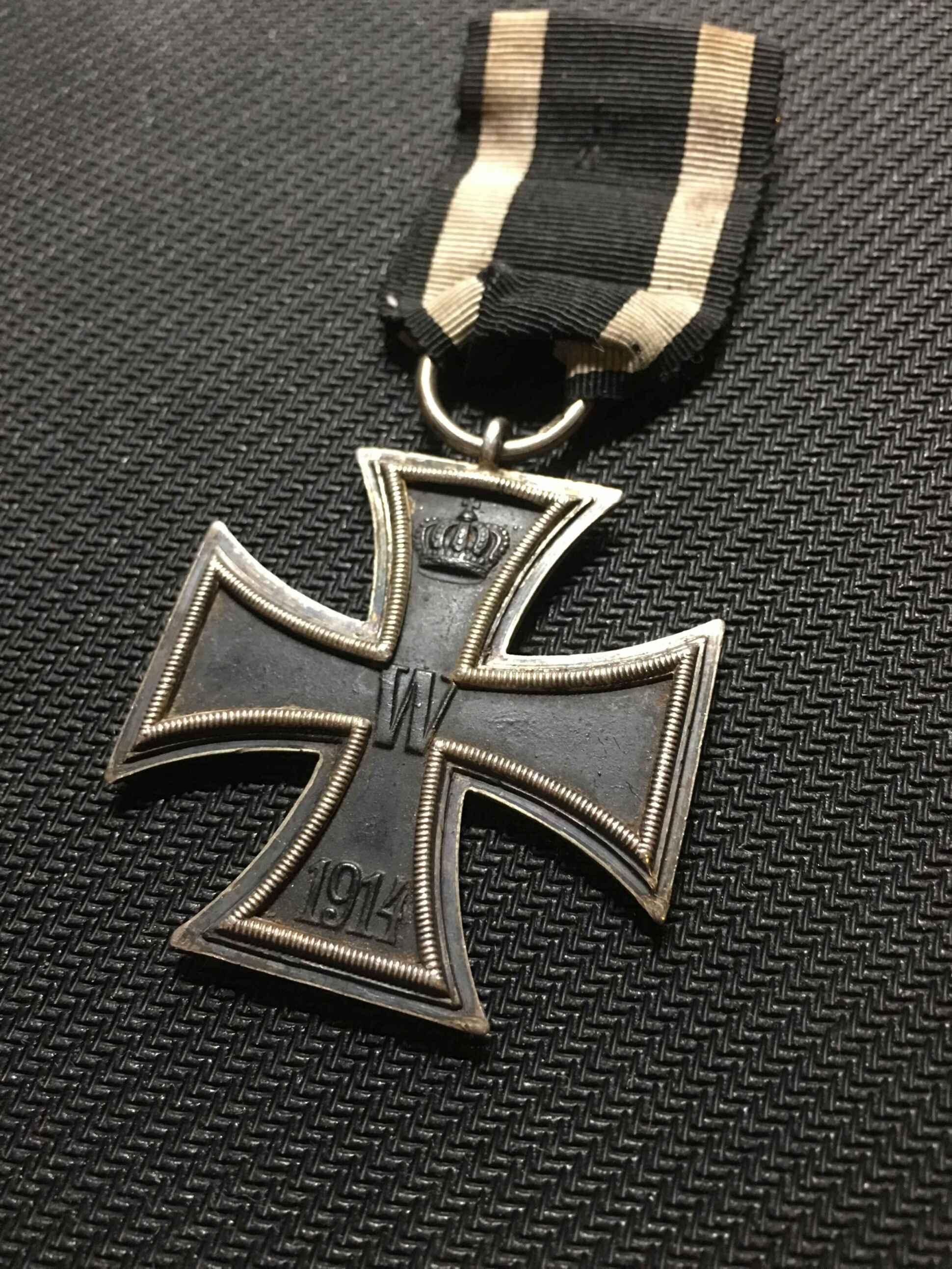 德意志的骄傲二战德国铁十字勋章上