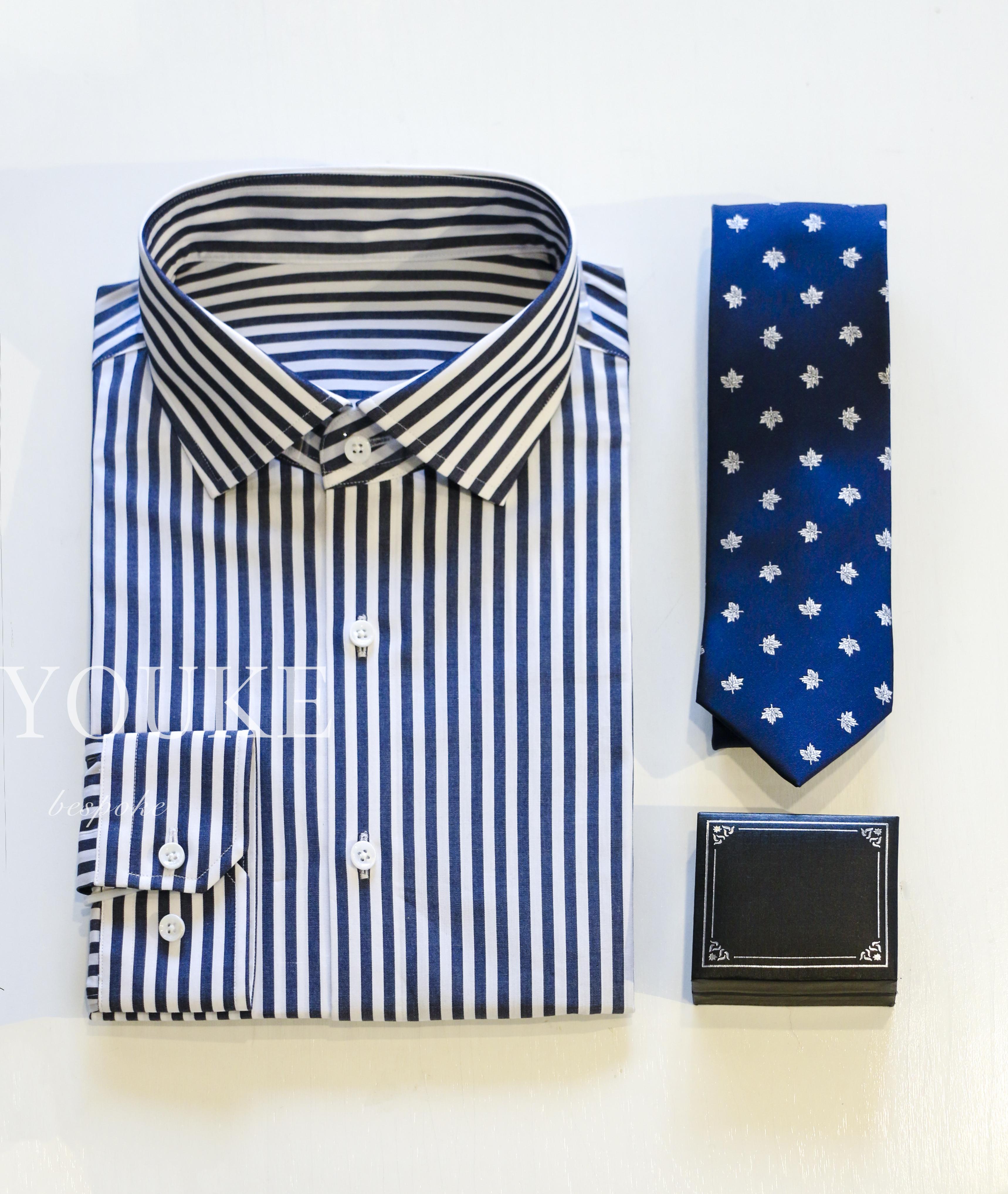 现在也有部分衬衫为了提高其挺廓性和抗皱能力,会选择加入一些化纤