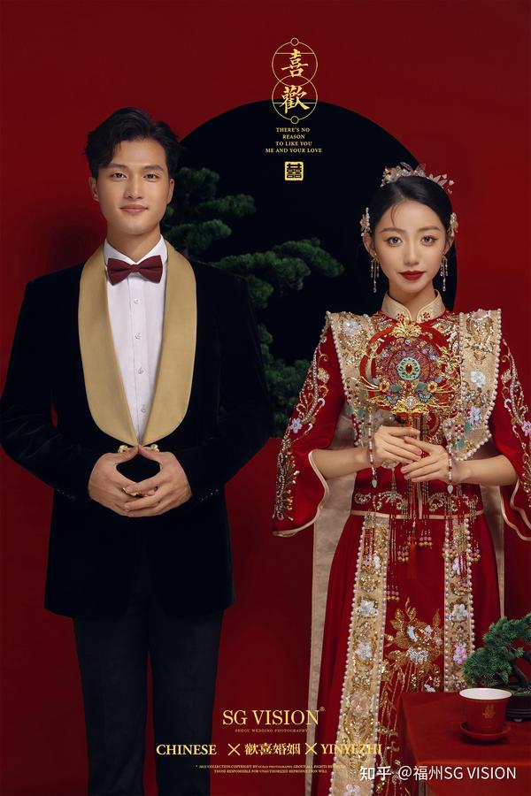 朋友们都说我拍的中式秀禾风婚纱,倾国倾城 - 知乎