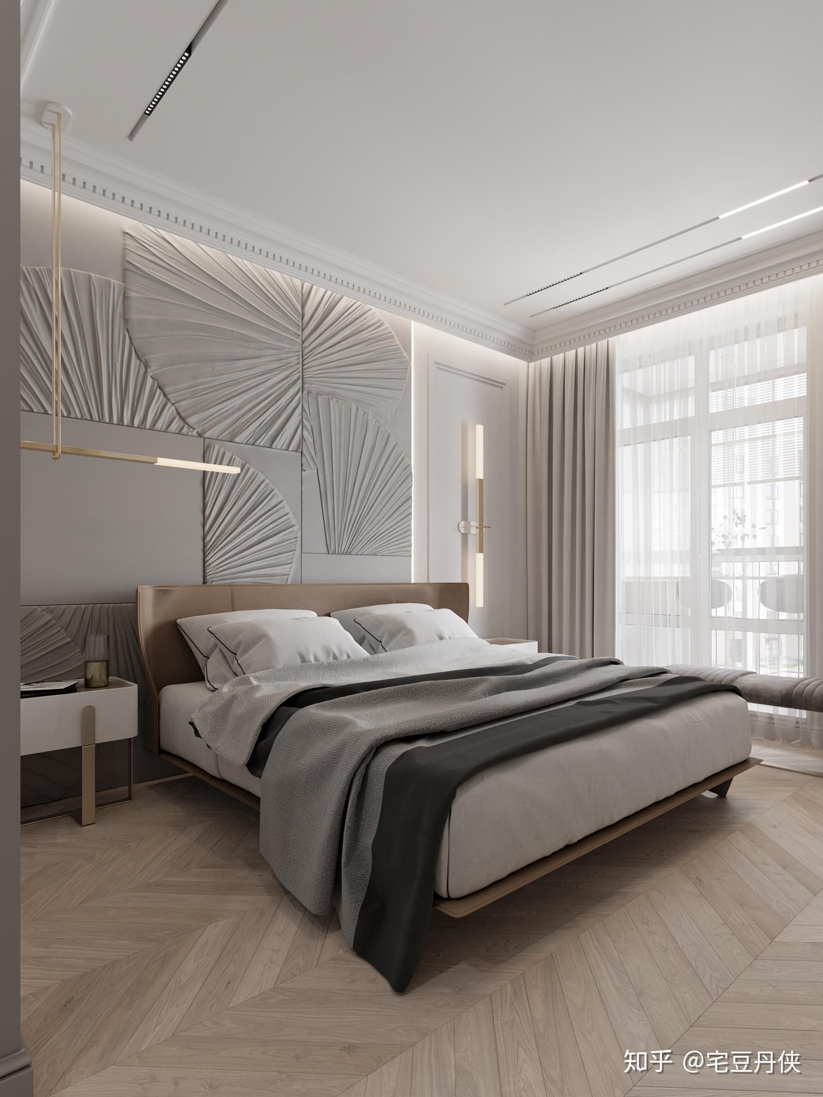 148㎡明亮的现代风公寓住宅空间设计