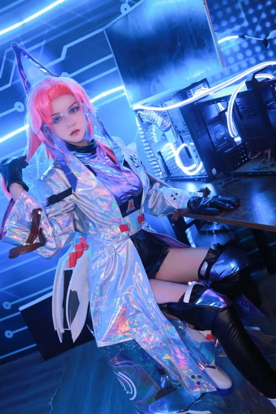 王者荣耀cos伽罗出肉装暴击才高啊