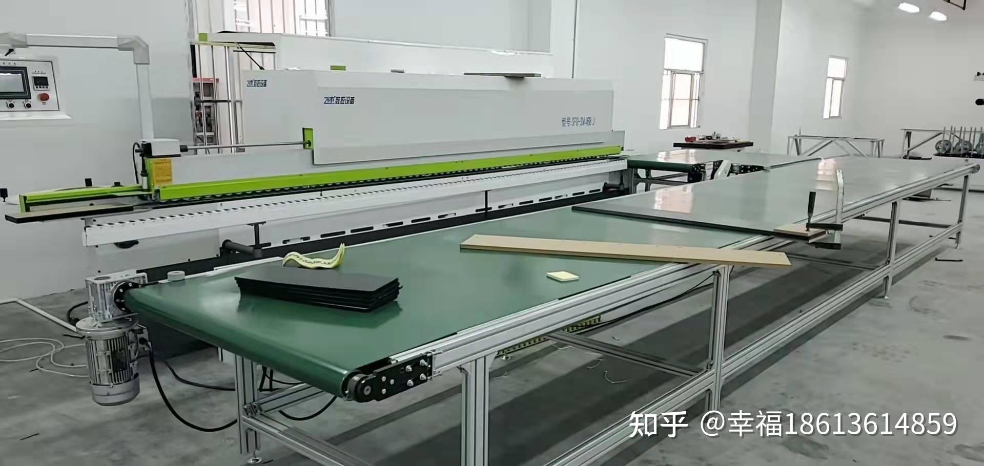 两台(或四台)封边机可以采用封边机左右连线生产方式以及封边机同向