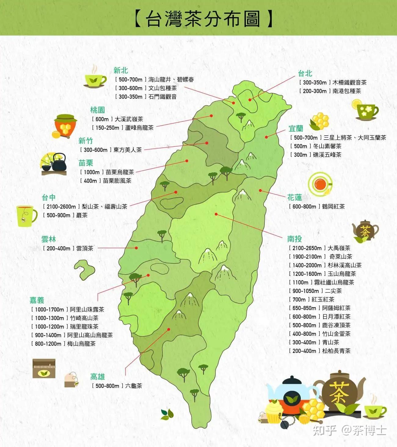 茶叶地图 知乎