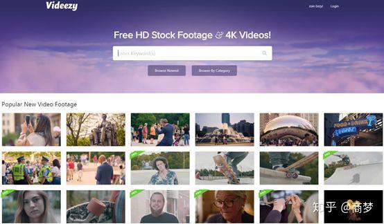 com/2,videezy一个老牌的素材站了,pixabay为每一位作者都提供了个人