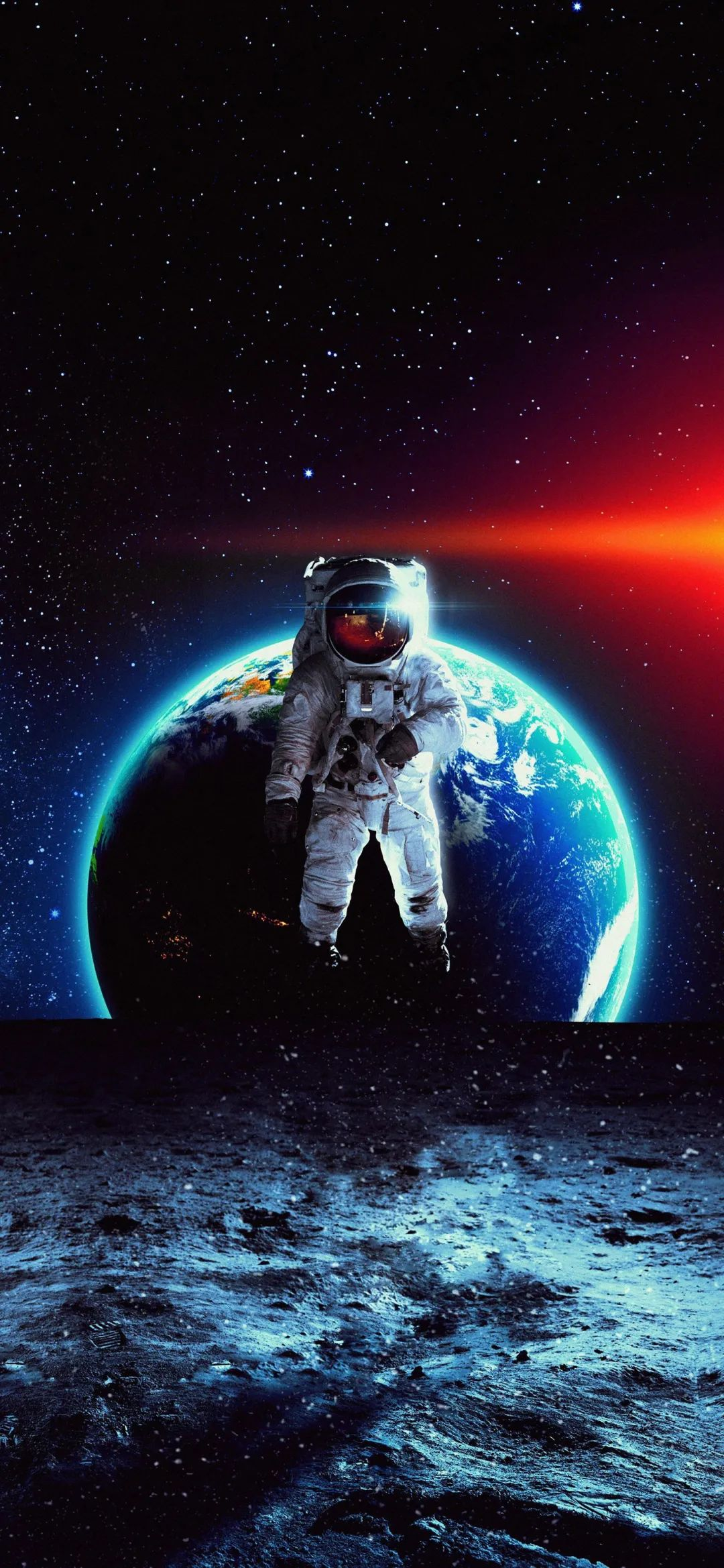 iphone的月球壁纸在哪里不是自带的吗我原本是月球壁纸改了一下找不到