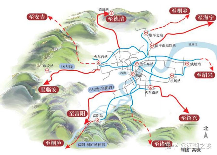 杭州地铁杭德线图片