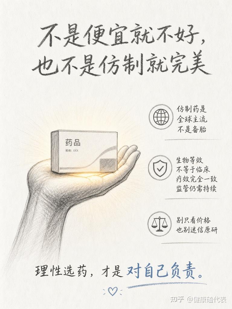仿制药真的比原研药差吗？ - 知乎