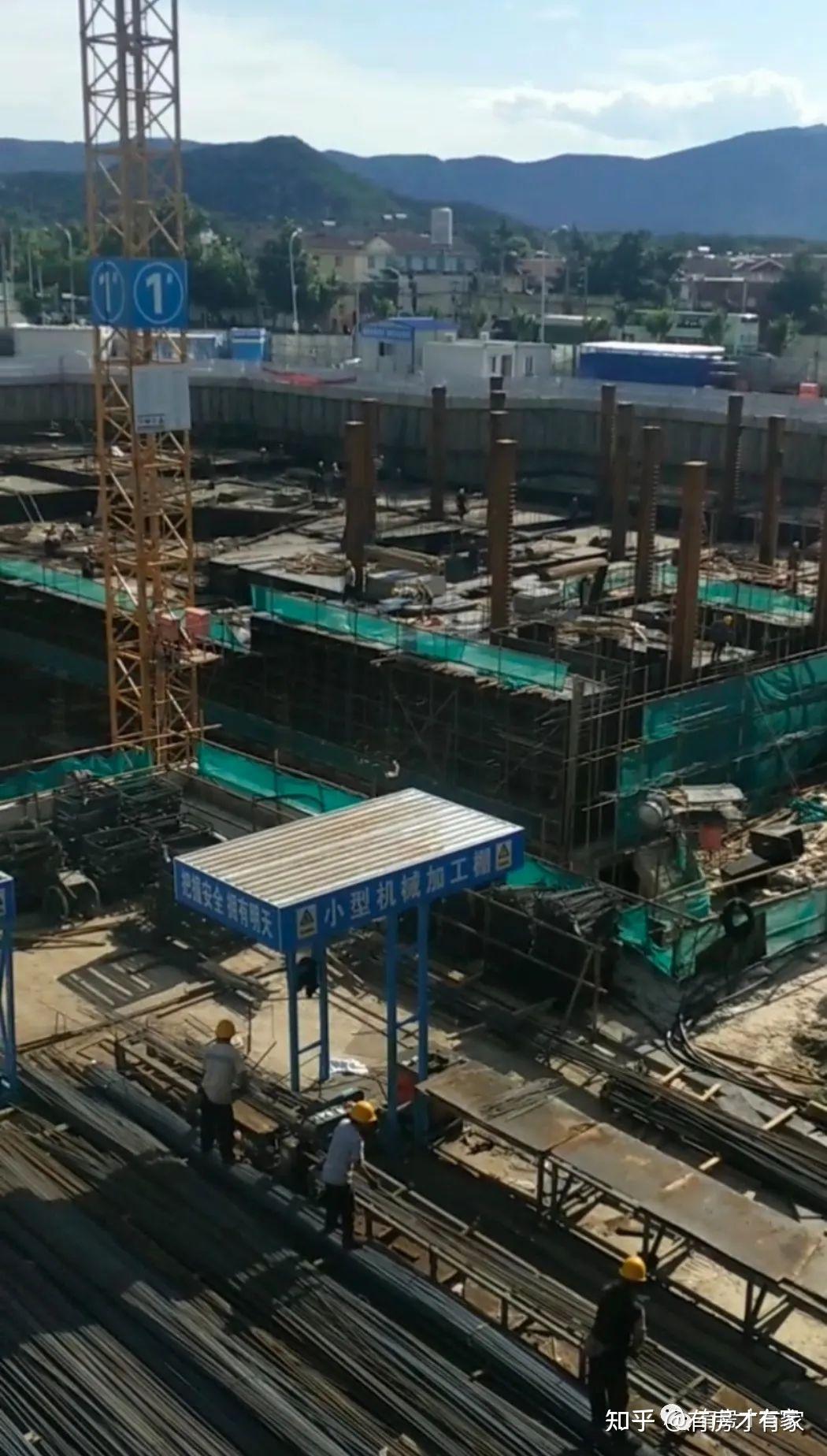 西山锦绣府房家2021年8月31日三次实地踩盘各个地块施工进度