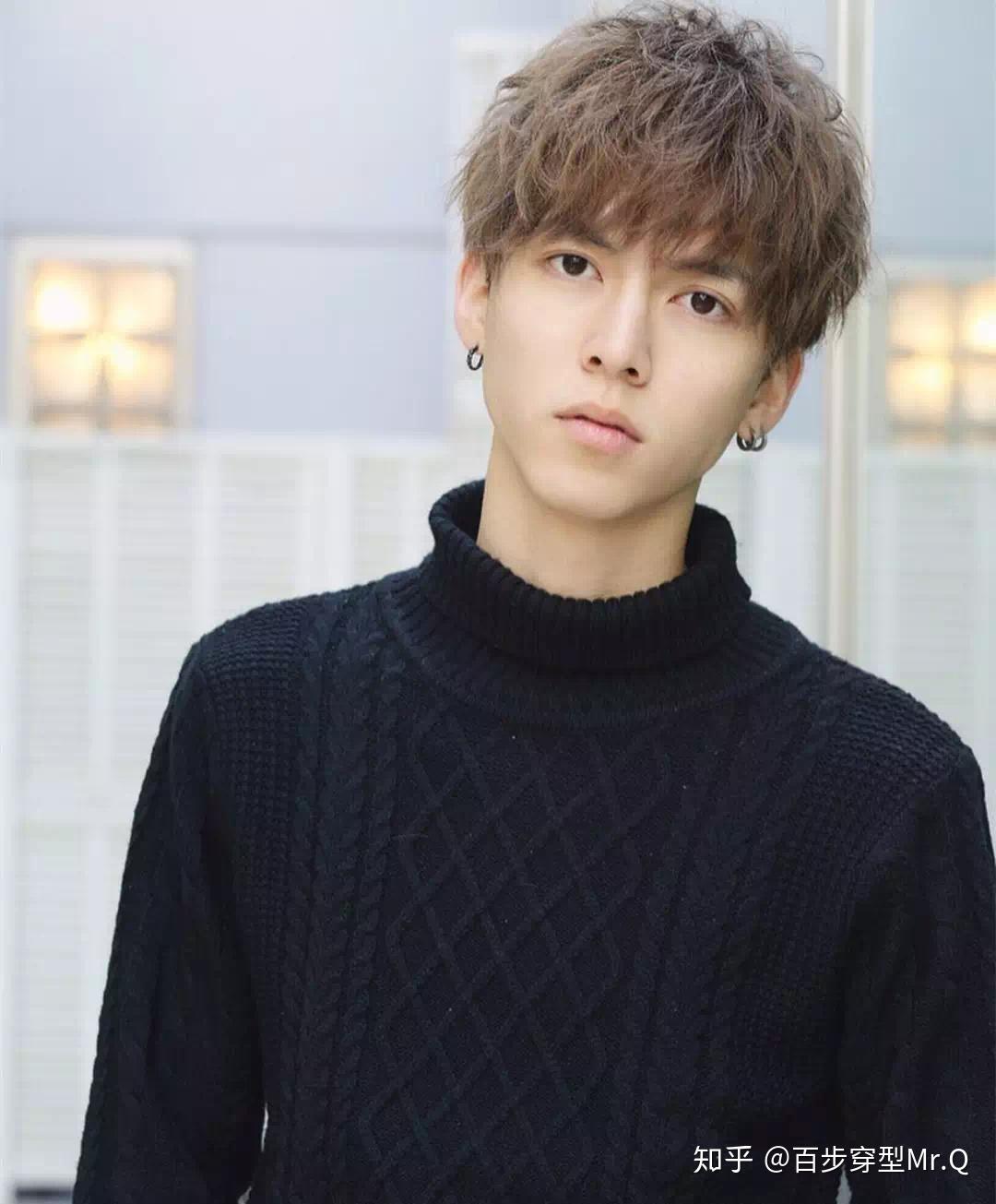 日式男生中发发型 - 知乎