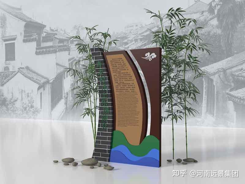 景区标识景区解说牌的功能