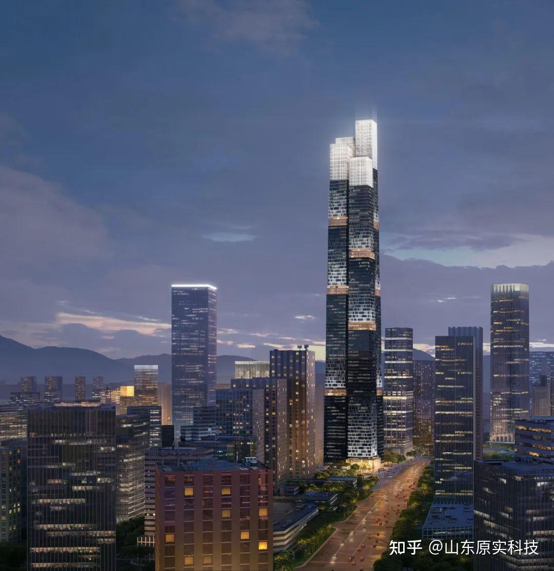 489米!西南第一高楼照明设计透露了... - 知乎