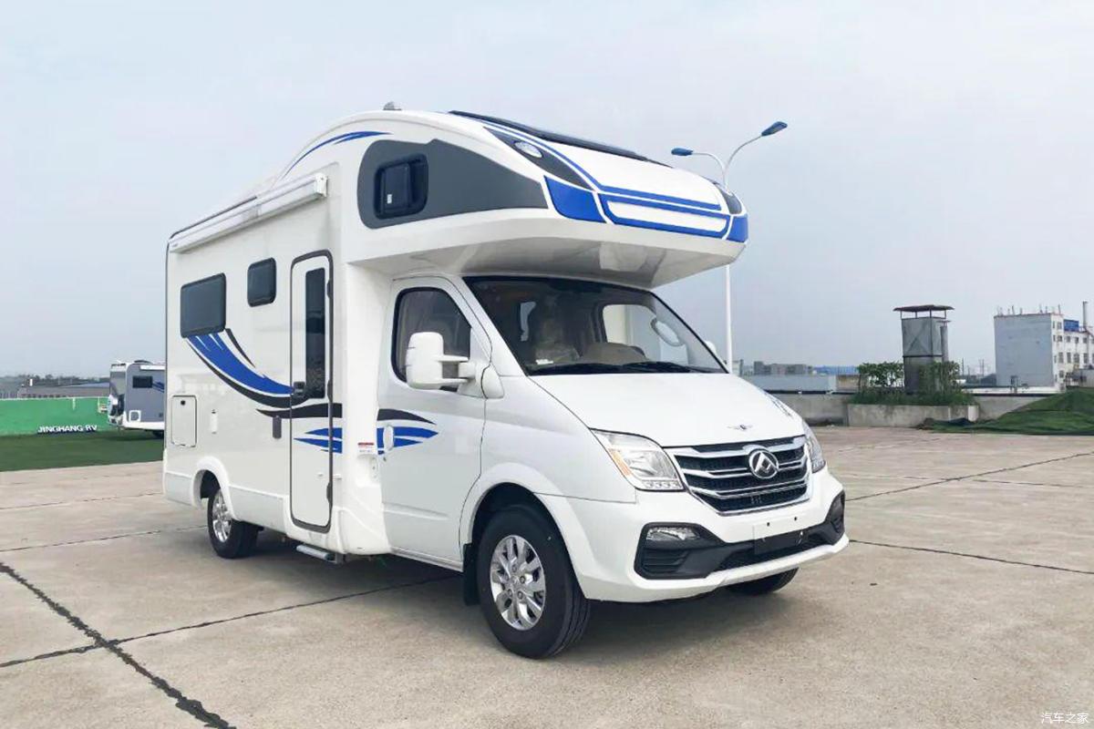 又一新款房车来袭旌航上汽大通v80带拓展的c型房车