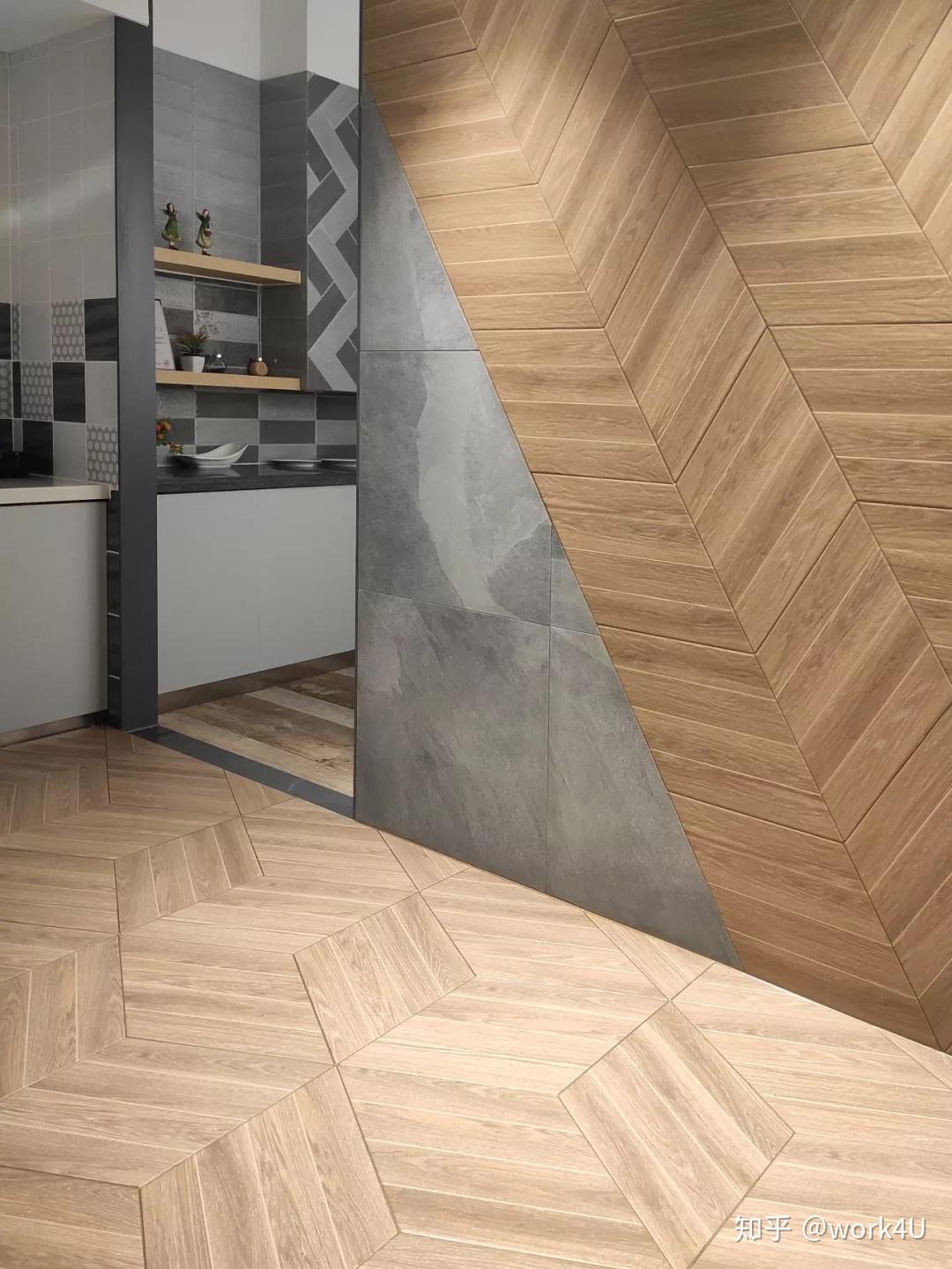 家装使用木纹砖特显个性风格