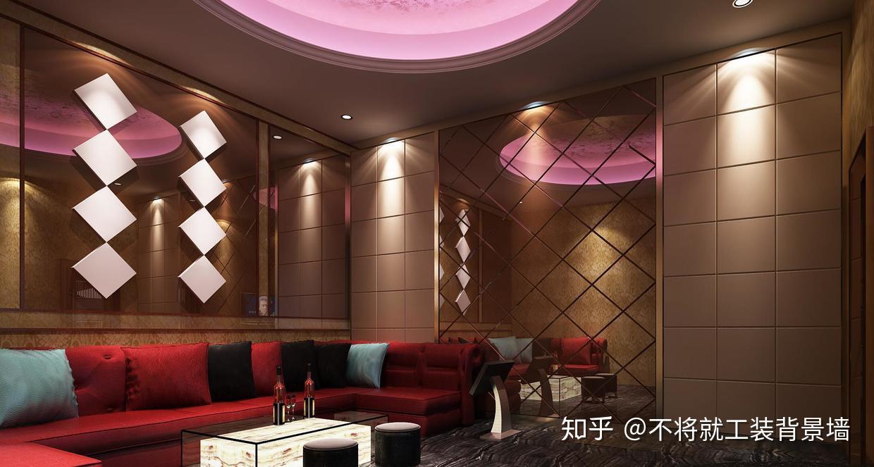 ktv硬包背景墙装修效果图可私人定制尺寸图案