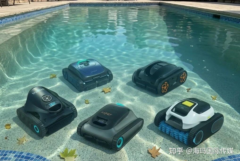 海外红人营销_泳池机器人TikTok破局:清洁新物种