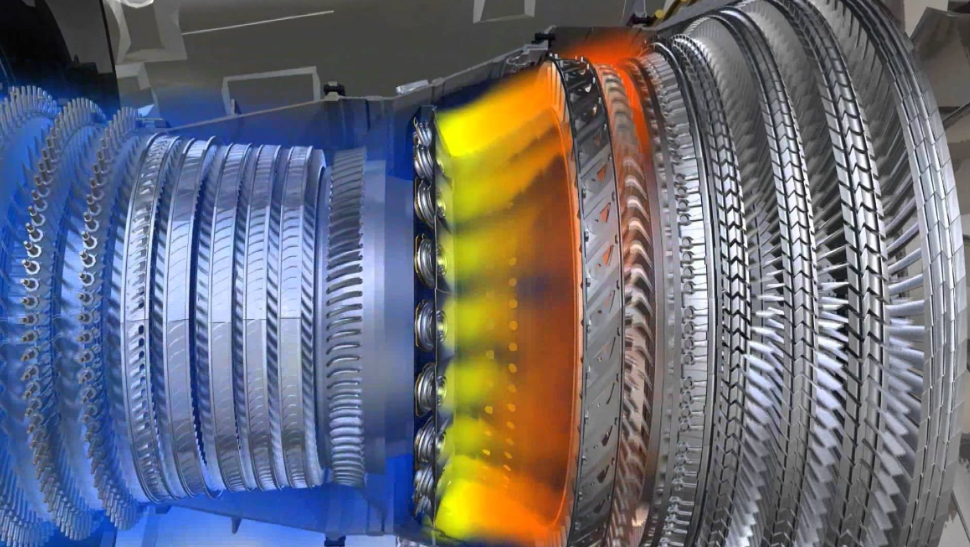 01 轴流式涡轮结构