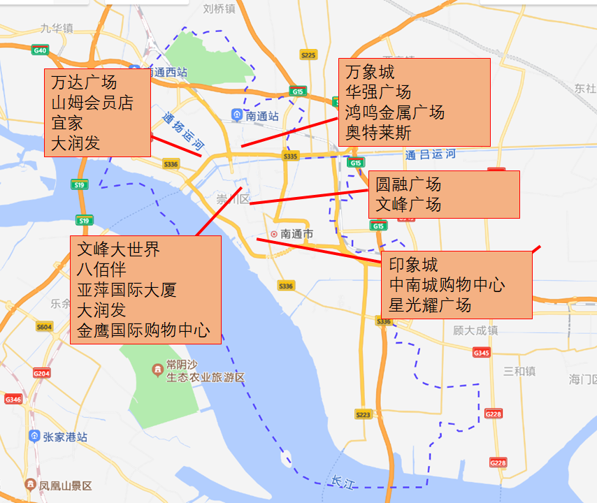 崇川区街道划分图解图片