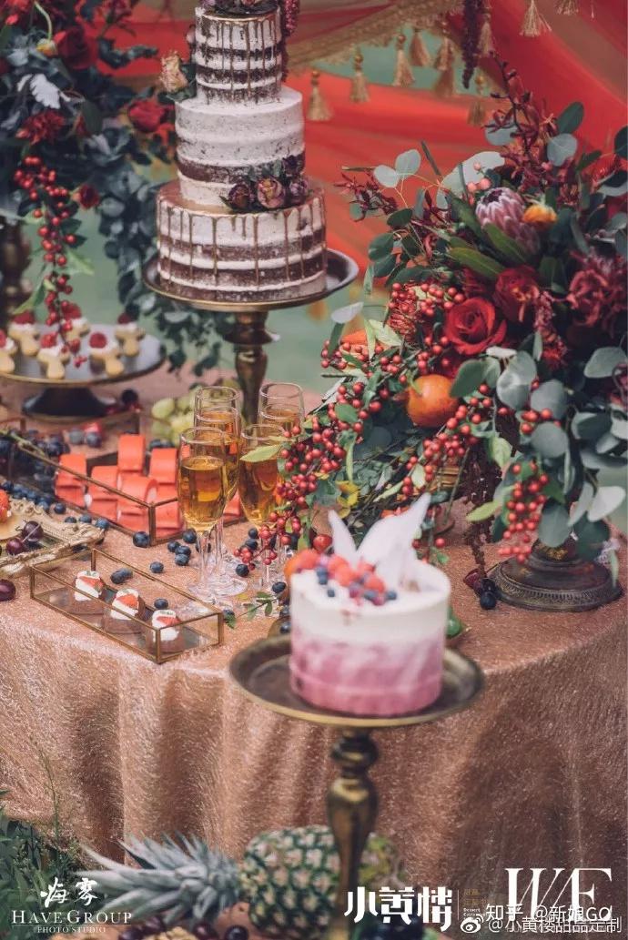 婚礼颜值担当丨没有好看的甜品布置再美也白搭