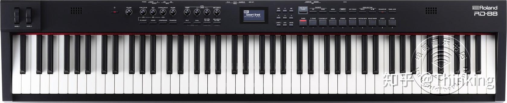 2020年冬季namm展会新闻roland罗兰发布rd88舞台电钢琴
