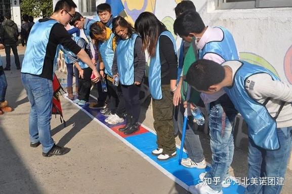 狭路相逢石家庄拓展室内户外都可操作的企业团建项目分享介绍
