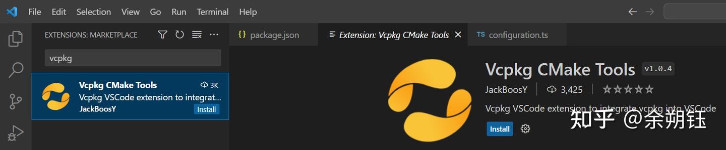 VSCode vcpkg 插件 - 知乎