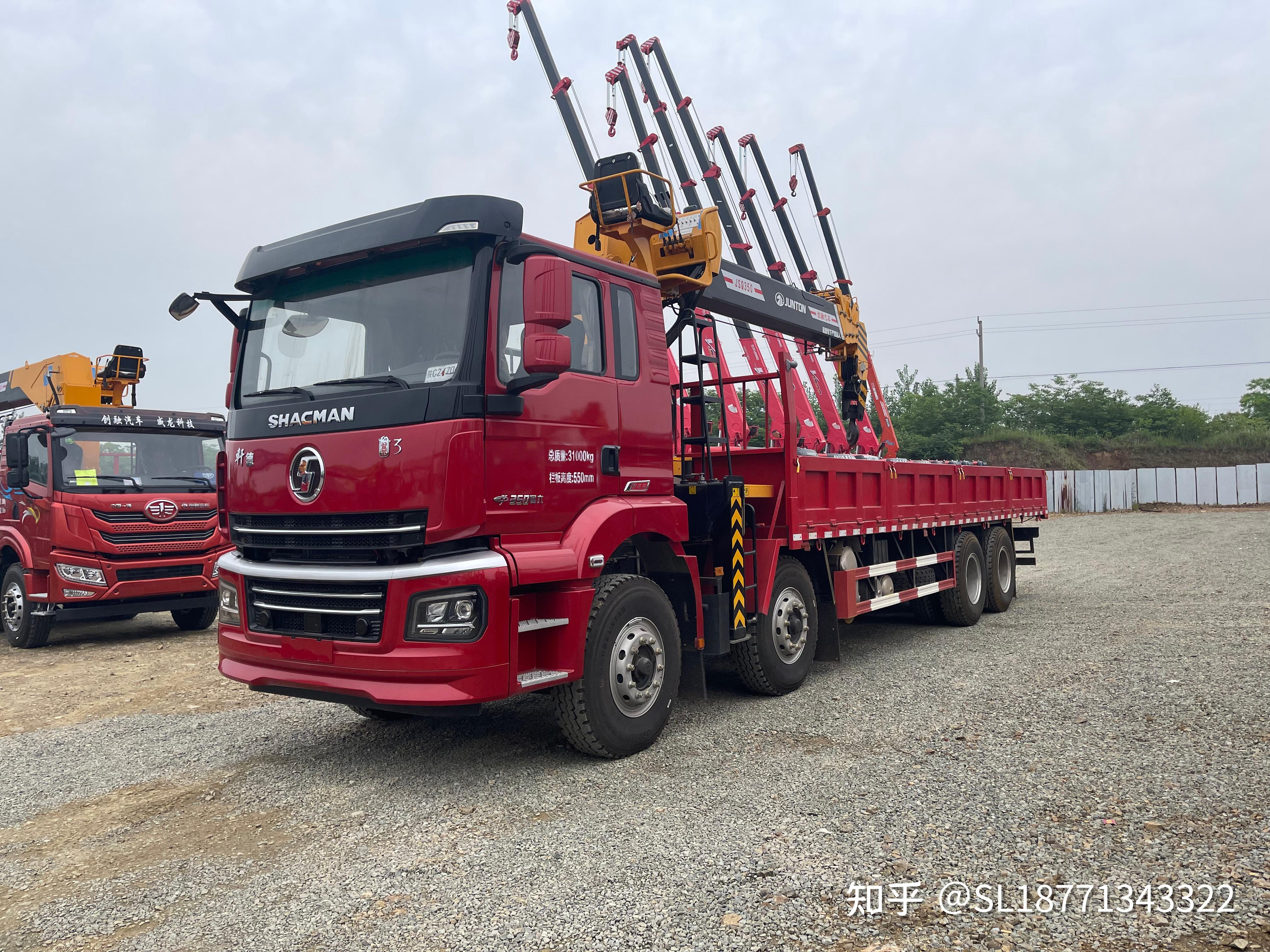 骏通随车吊上装骏通12吨五节臂吊机,二节臂