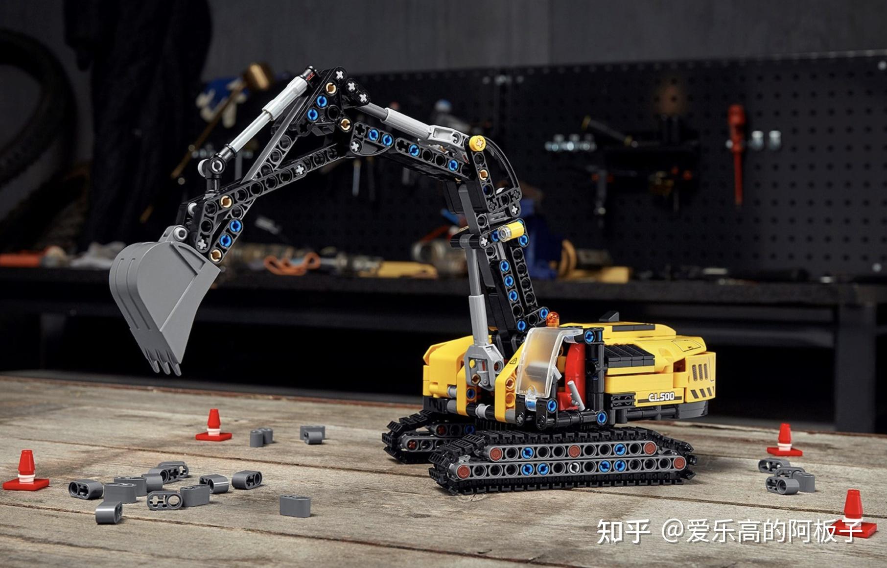 乐高lego选购指南大型经典工程车系列盘点推荐超经典建筑工程多车种大