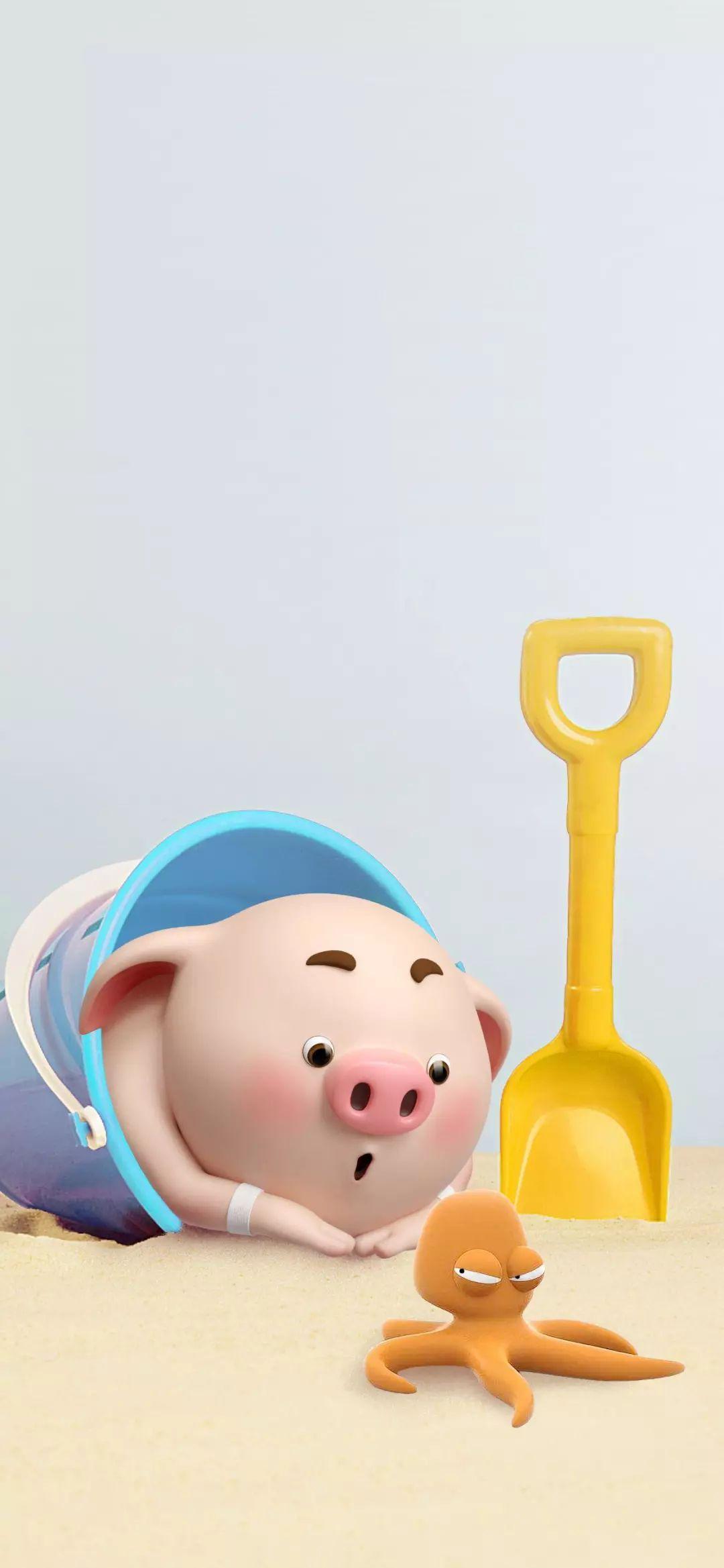 hi维修2019年生肖萌猪壁纸萌到犯规