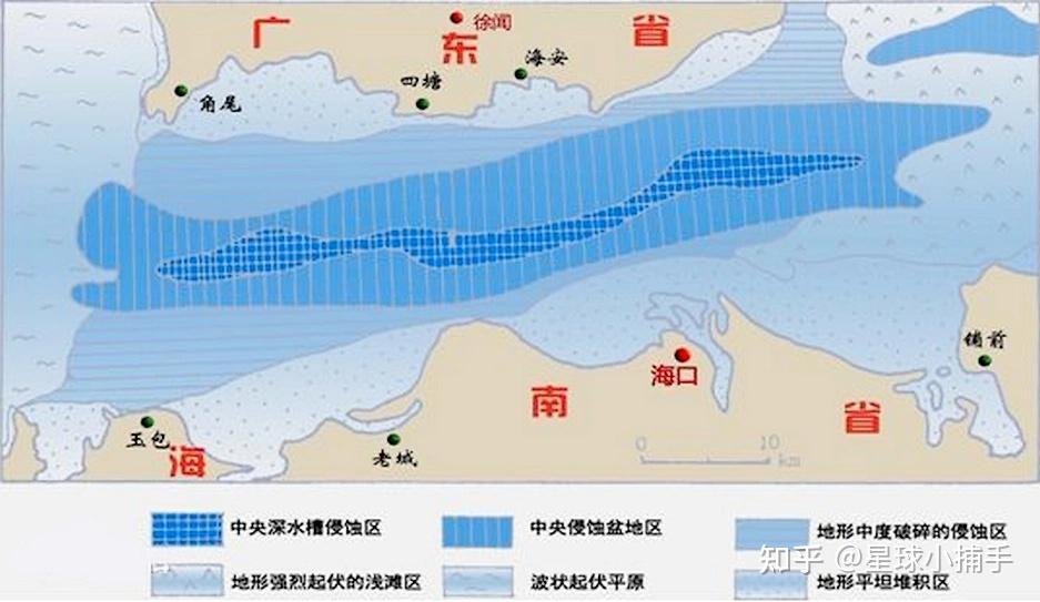琼州海峡为什么没有建跨海通道?从地理角度看看 - 知乎
