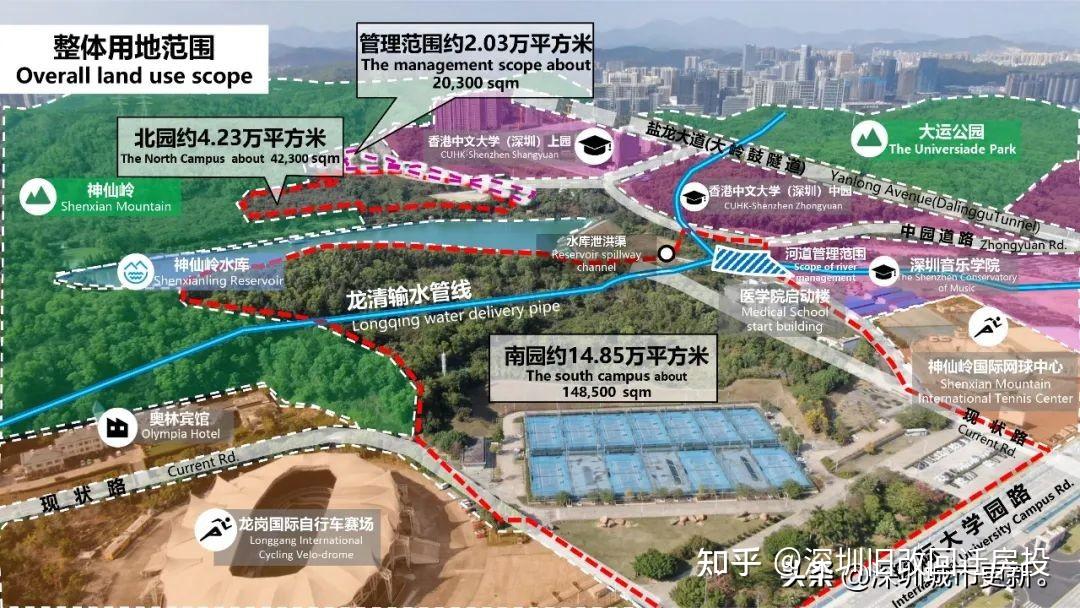 龙岗再添新地标,港中大(深圳)医学院设计招标 - 知乎