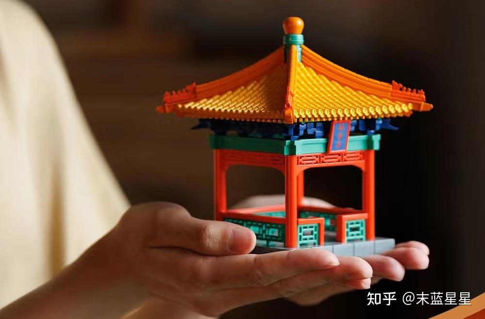 故宫的亭子也出榫卯积木了！一榫一卯，凝结中国千年传统文化！