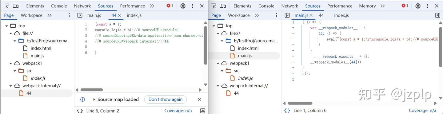 Webpack中各种devtool配置的含义与SourceMap生成逻辑 - 知乎