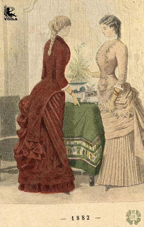 巴斯尔时期乱世佳人呈现华美女装典范