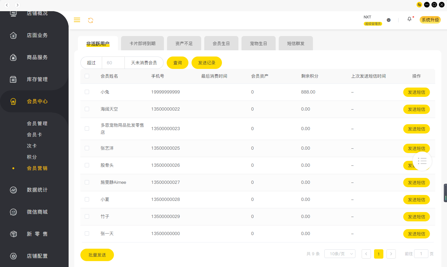 宠物店管理系统会员管理功能的存在让宠物店实现差异化营销