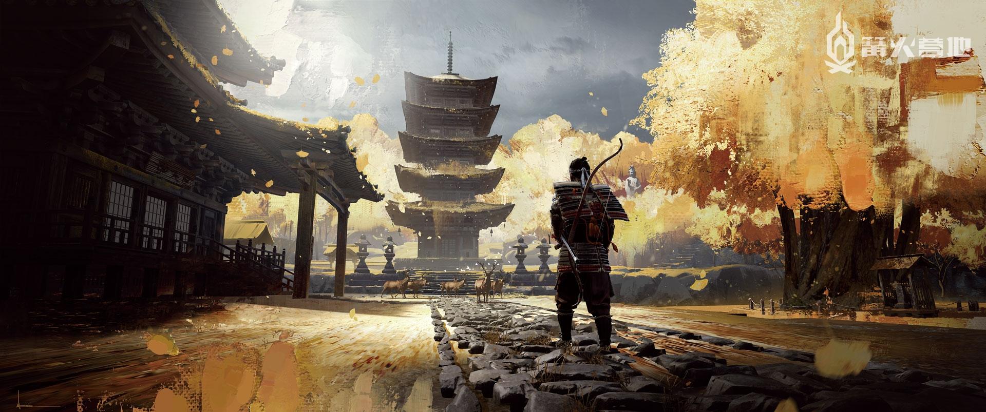 对马岛之魂艺术设定图鉴赏