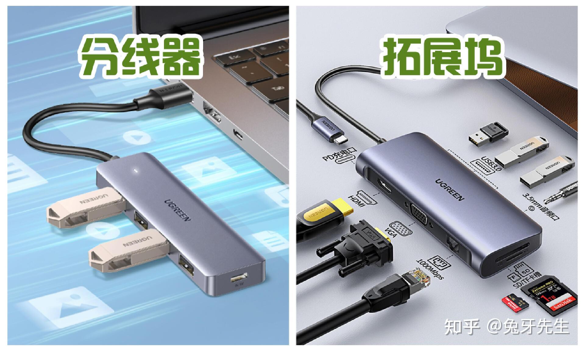 如何选择USB分线器？实测两款分线器，总结分享选购和避坑经验 - 知乎