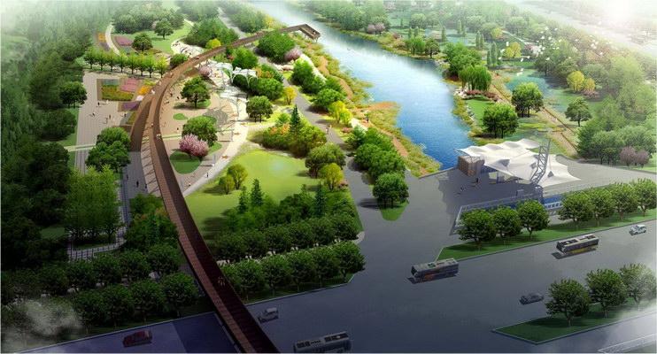 保定外环水系规划设计