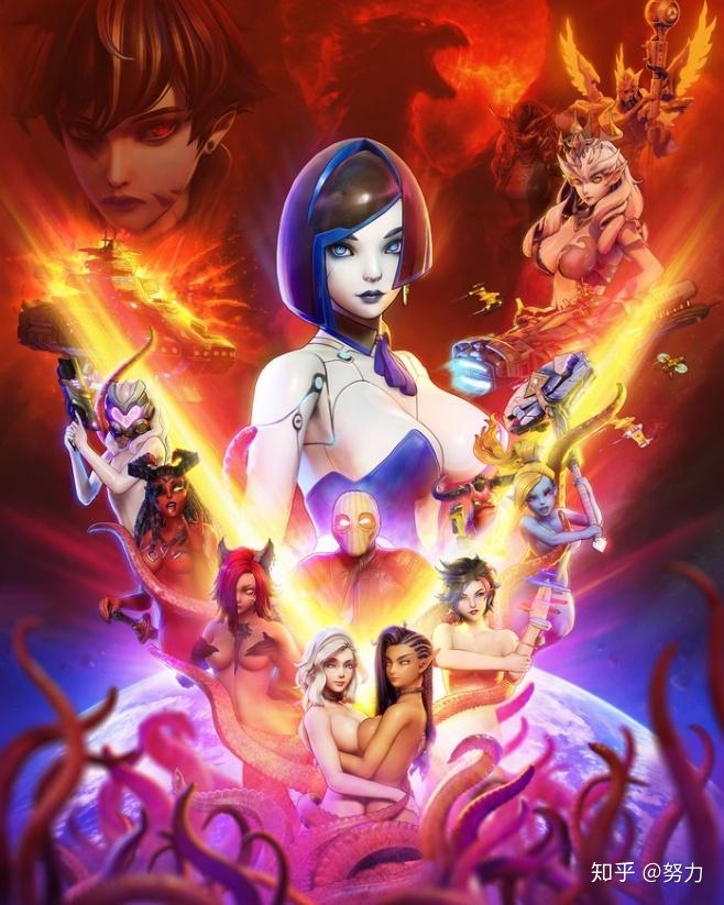 studio fow 过去曾发表许多高画质的动漫改编3d nsfw 动画,如《生化