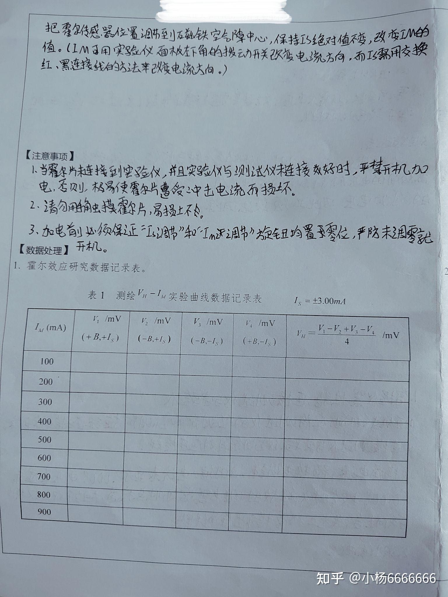 霍尔效应实验报告图片