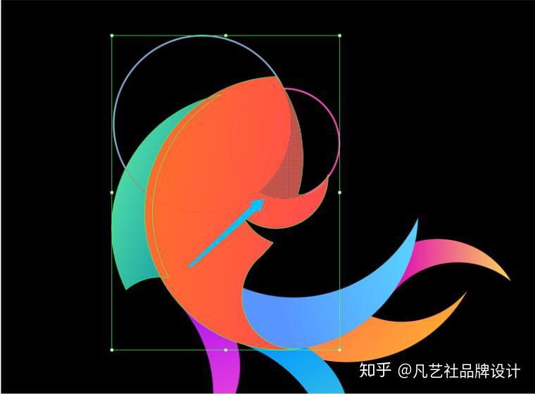 教你如何设计一个黄金比例图形logo标志——大鱼 - 知乎