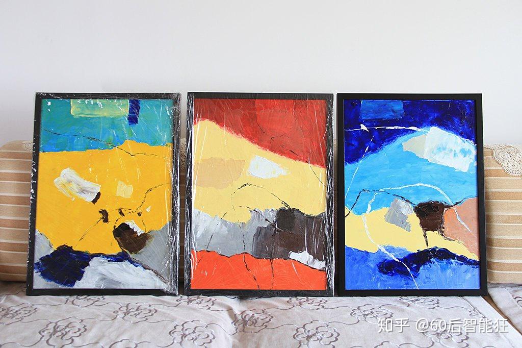 深度感触抽象派手绘油画——《大地之歌》 - 知乎