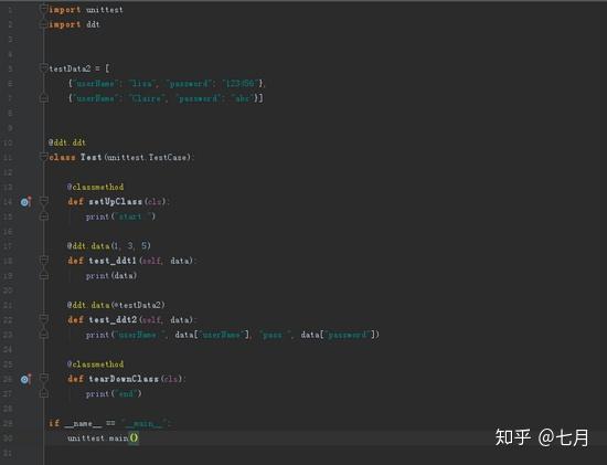 python--DDT数据驱动测试 - 知乎