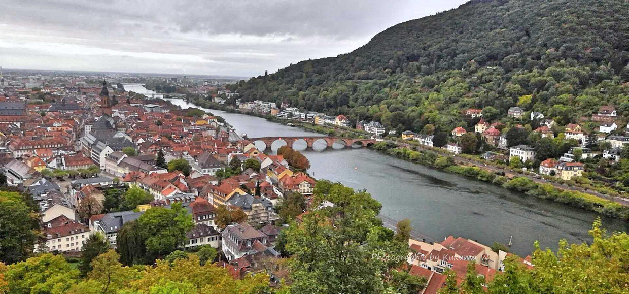 旅行61德国海德堡歌德把心遗失的那座城下
