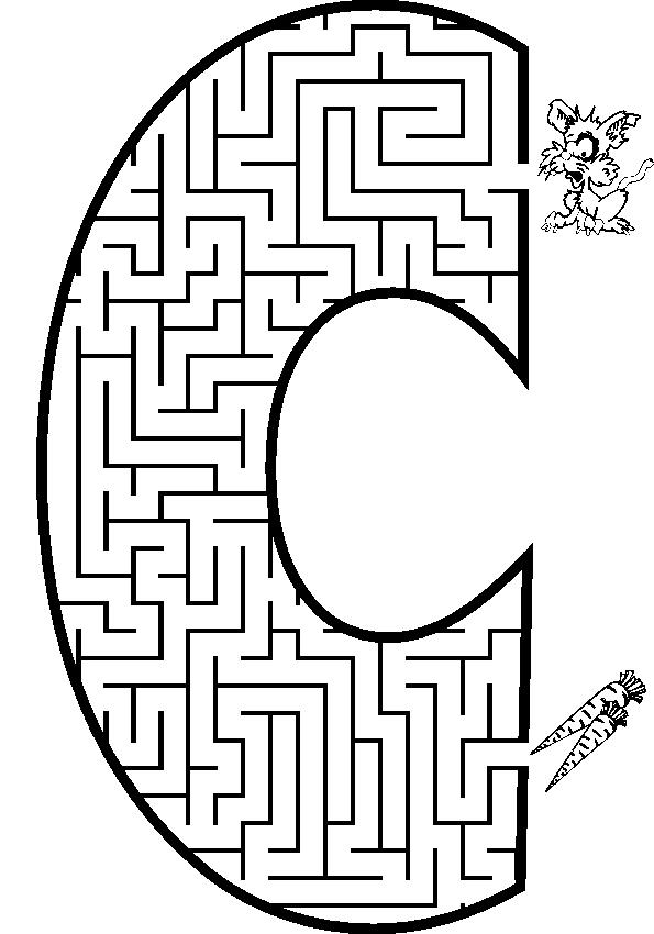 26个英文字母迷宫(大小写都有) - 知乎