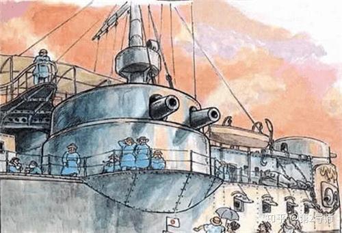 北洋舰队动漫图片