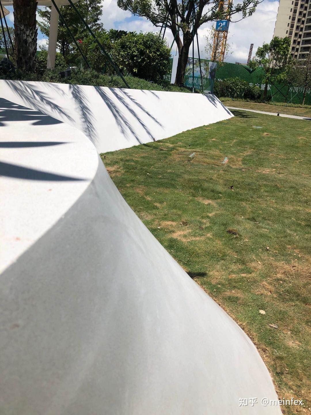 水磨石景观坐凳施工工艺